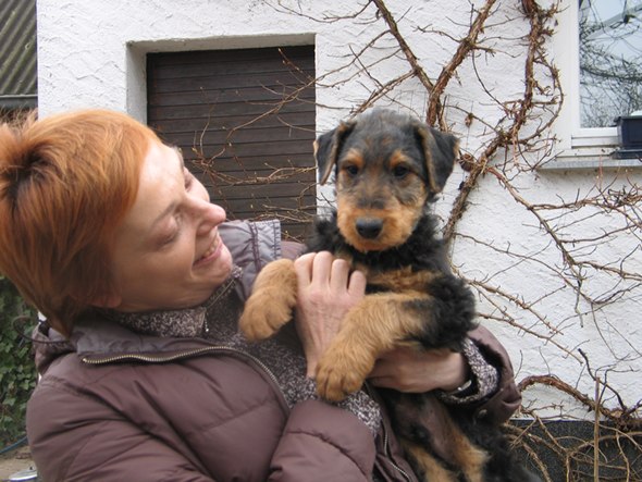 8 Wochen alt - Abschied